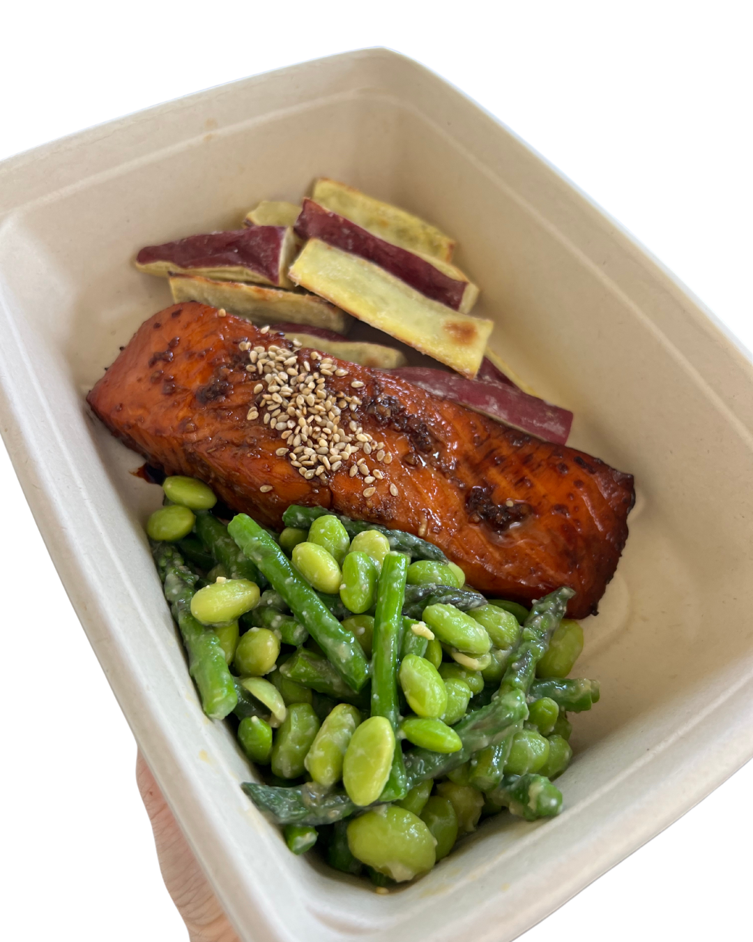 tamari glazed salmon