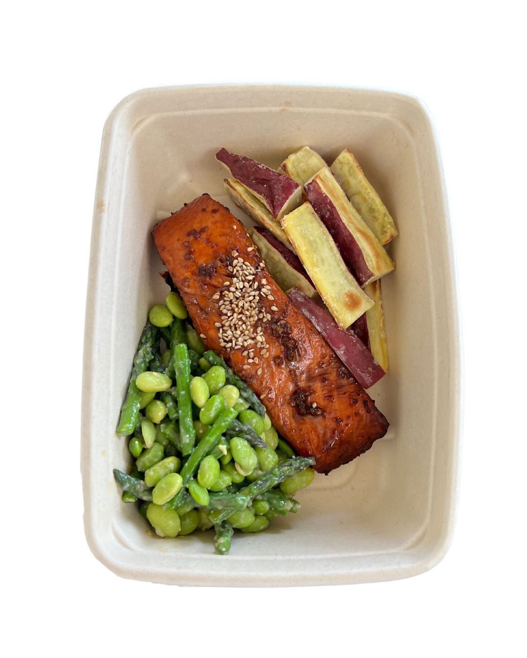 tamari glazed salmon